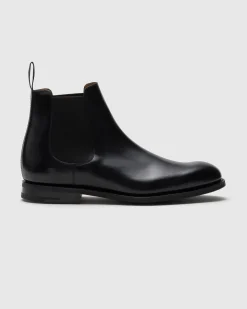 Amberley R 2.0 - Polished Fumé Leather Chelsea Boot