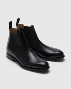 Amberley R 2.0 - Polished Fumé Leather Chelsea Boot