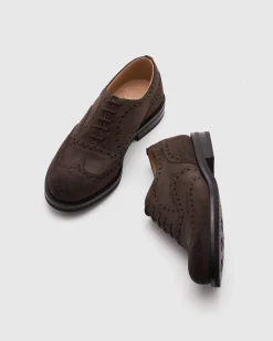 Amersham Lw - Castoro Suede Oxford Brogue