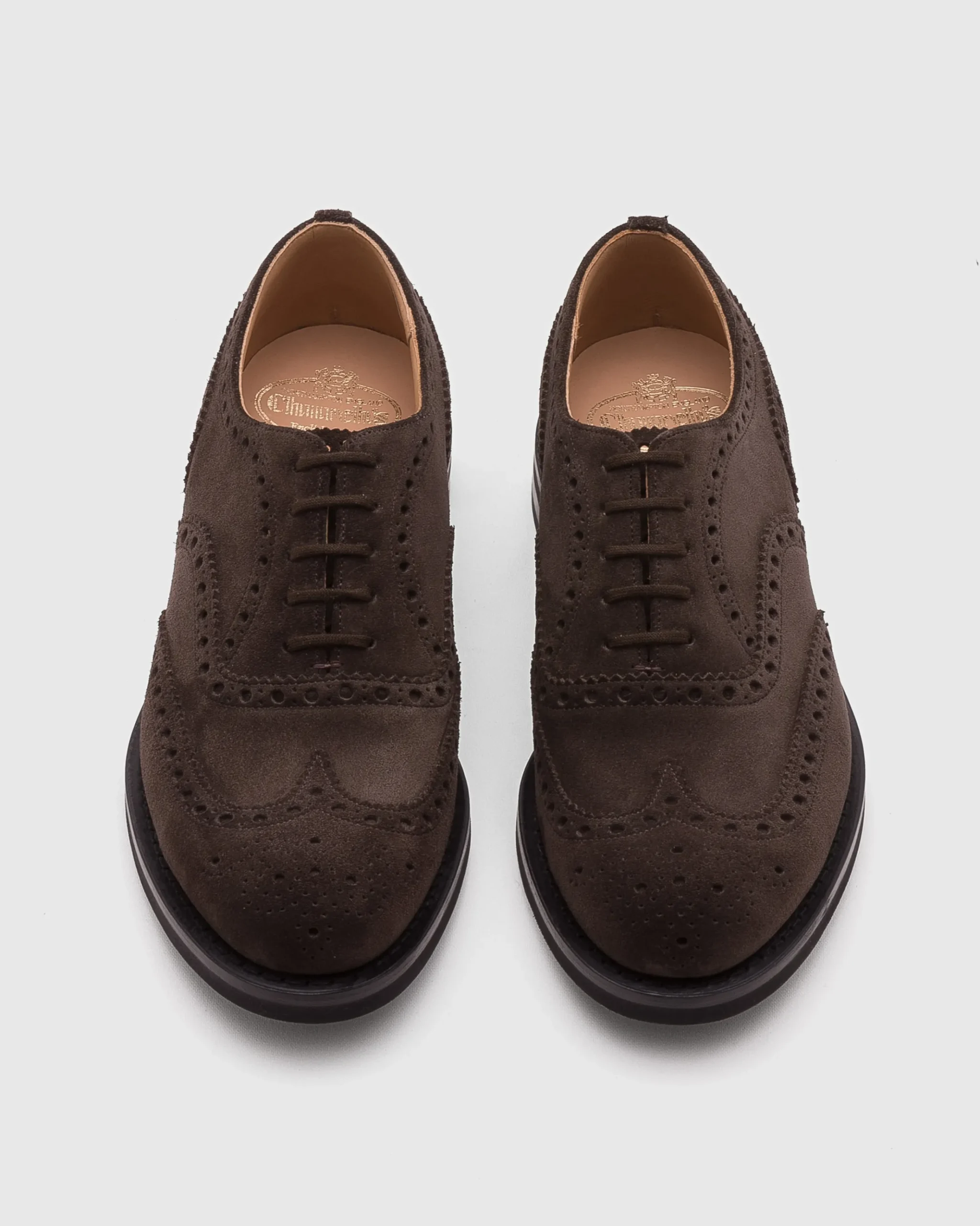 Amersham Lw - Castoro Suede Oxford Brogue