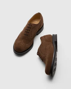 Amersham Lw - Castoro Suede Oxford Brogue