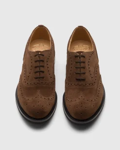 Amersham Lw - Castoro Suede Oxford Brogue