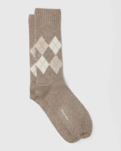 Argyle Socks with Cashmere - Argyle Socks with Cashmere