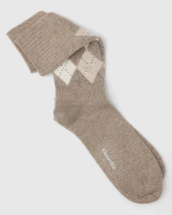 Argyle Socks with Cashmere - Argyle Socks with Cashmere