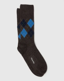 Argyle Socks with Cashmere - Argyle Socks with Cashmere