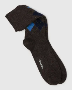 Argyle Socks with Cashmere - Argyle Socks with Cashmere