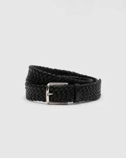 Belt - Woven Leather Belt