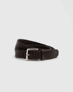 Belt - Woven Leather Belt