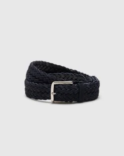 Belt - Woven Suede Belt