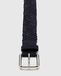 Belt - Woven Suede Belt