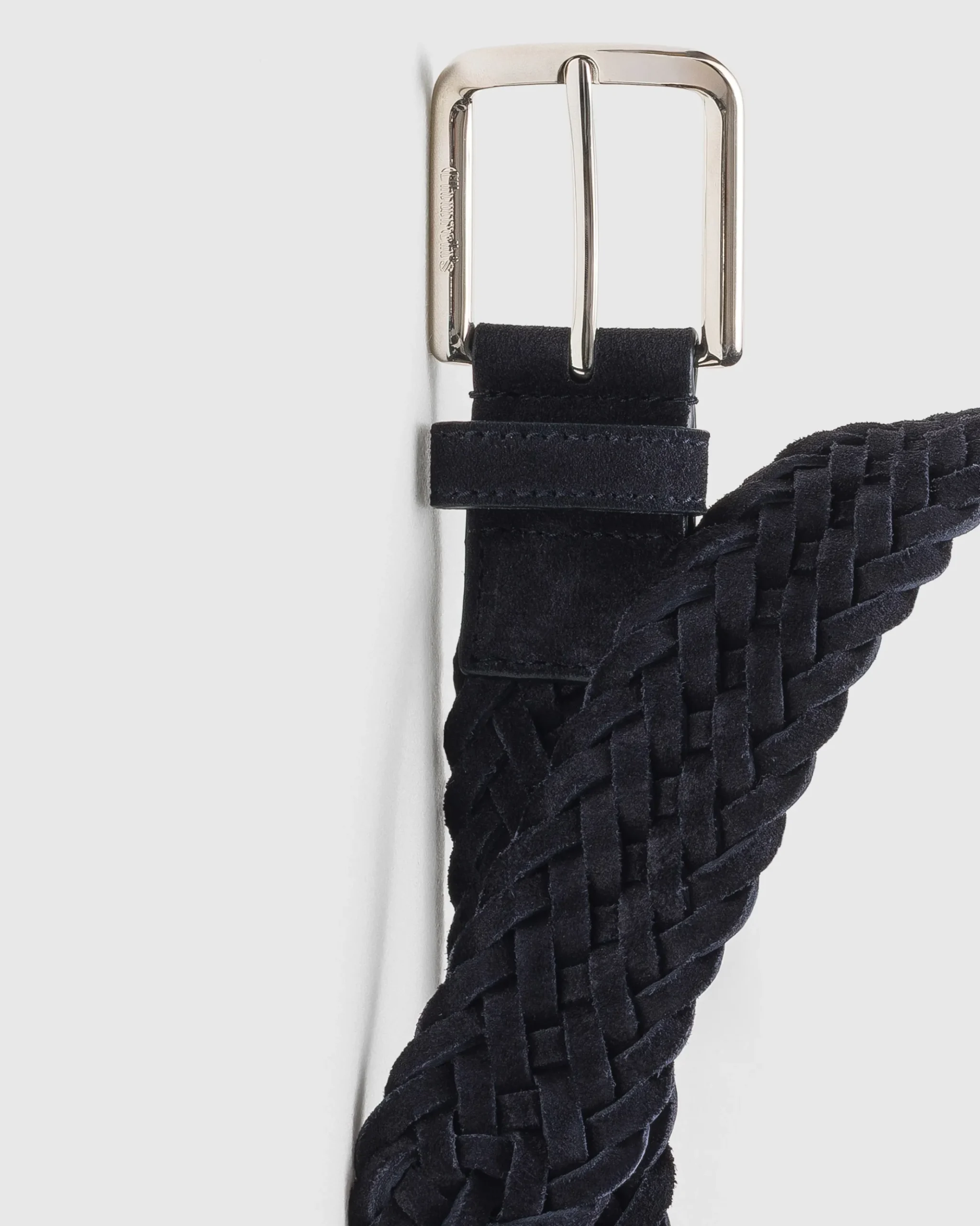 Belt - Woven Suede Belt