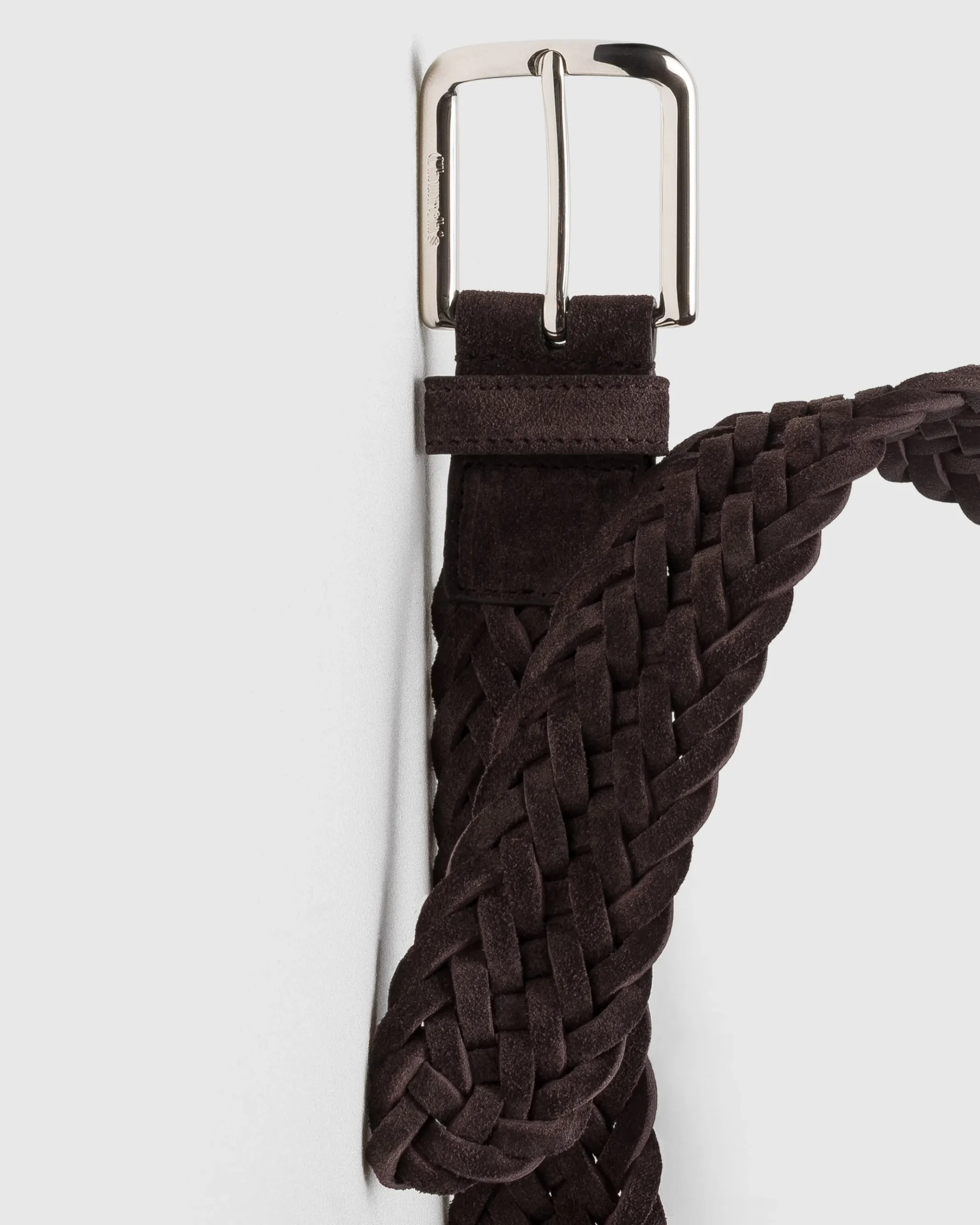Belt - Woven Suede Belt