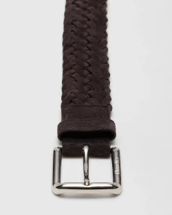 Belt - Woven Suede Belt