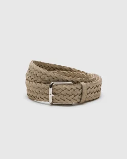 Belt - Woven Suede Belt