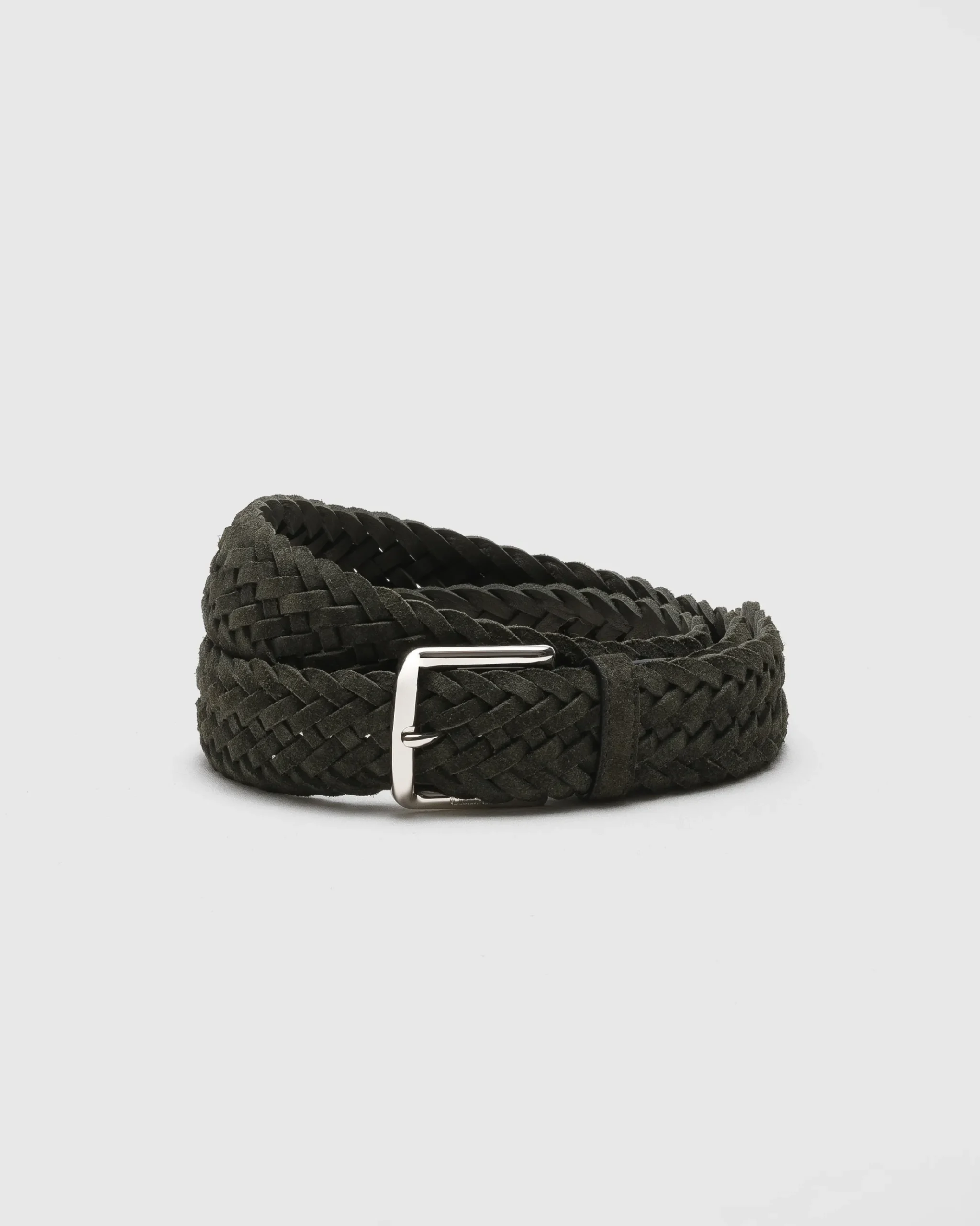 Belt - Woven Suede Belt