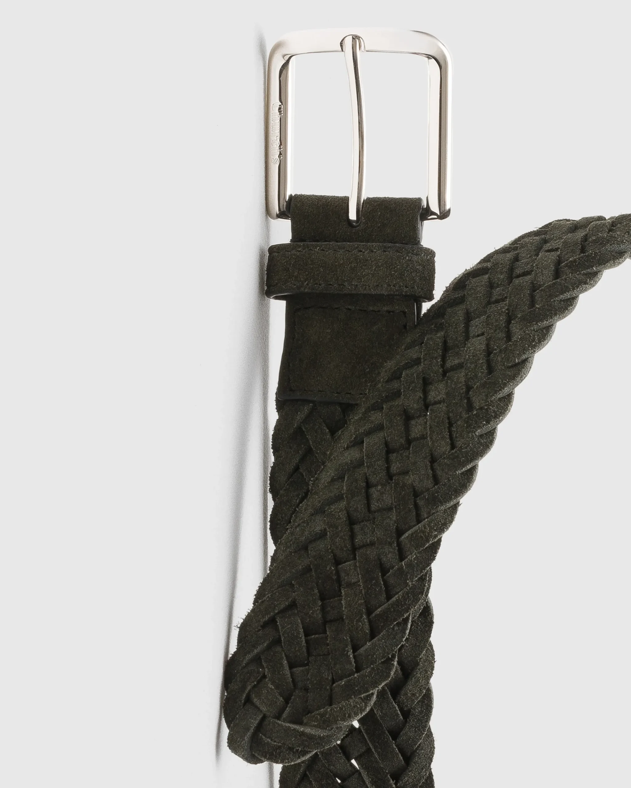 Belt - Woven Suede Belt