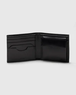 Billfold Coin Wallet - Deer Print Calfskin Wallet
