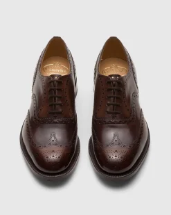 Burwood - Bleached Calfskin Oxford Brogue