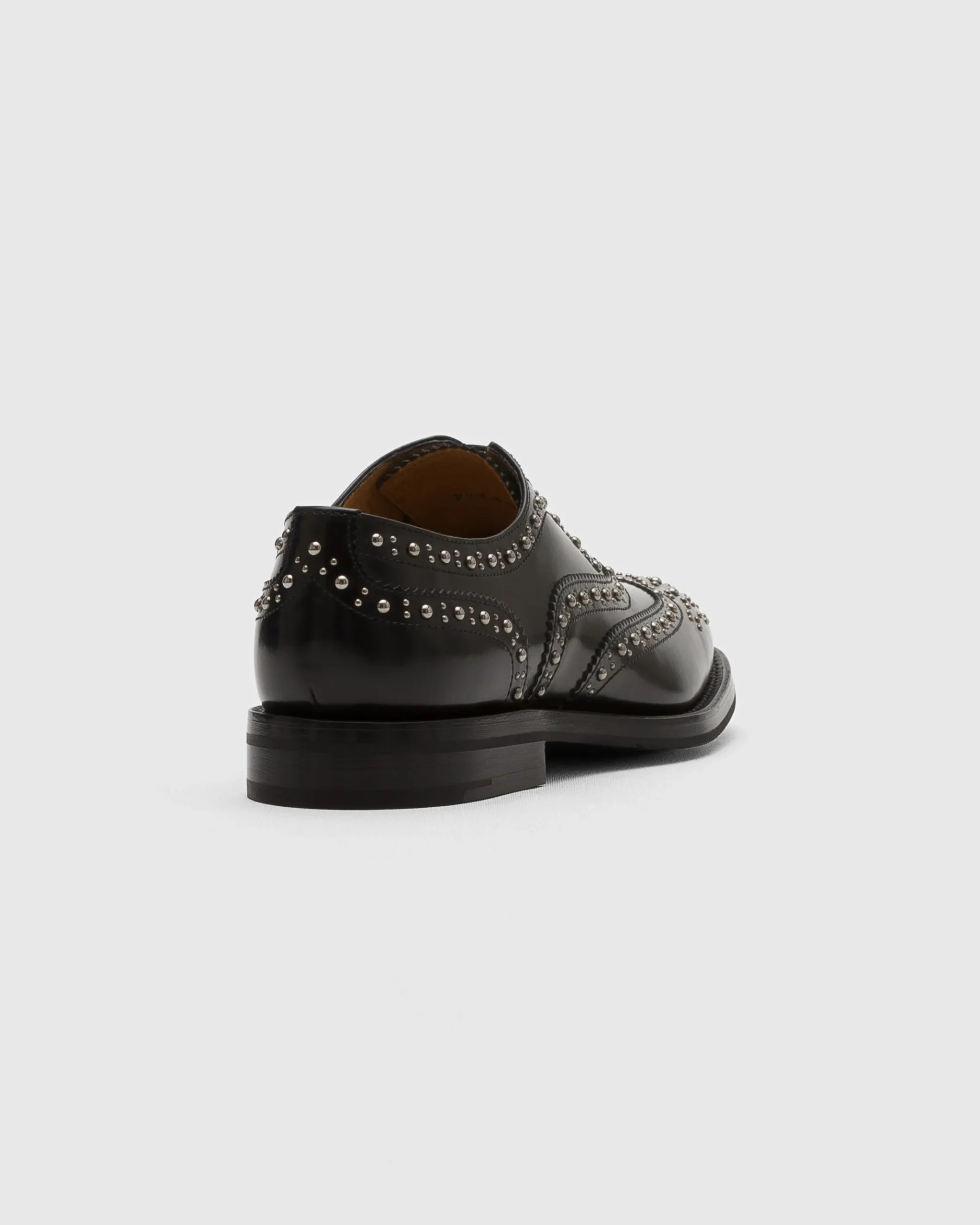 Burwood Met. - Polished Binder Oxford Brogue Stud
