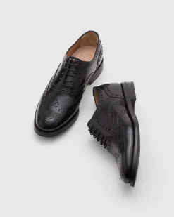Burwood Wg - Brushed calfskin lace-ups