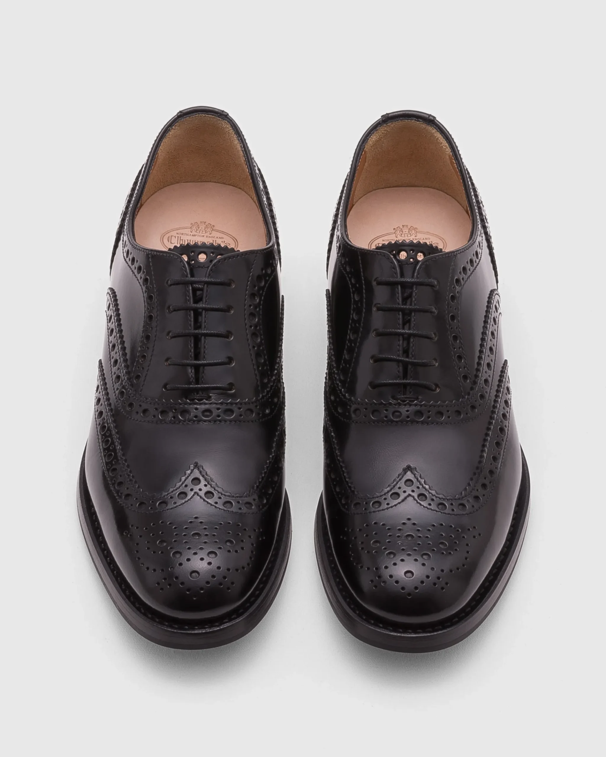 Burwood Wg - Brushed calfskin lace-ups