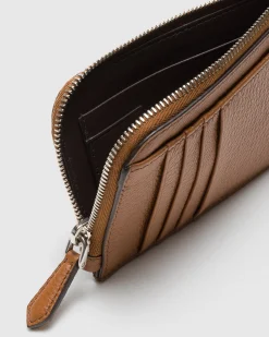 Card Holder - Deer Print Calfskin Card Holder