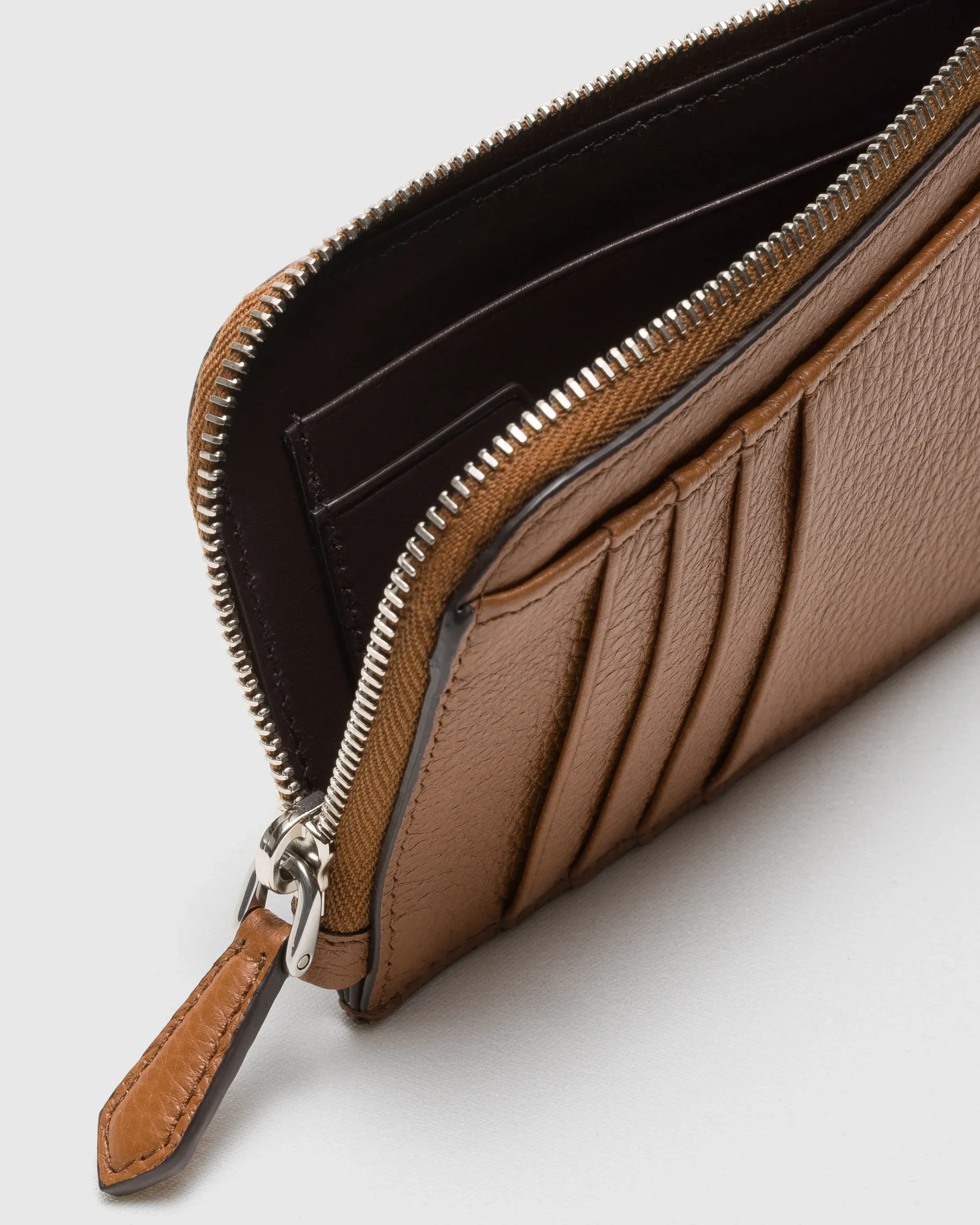 Card Holder - Deer Print Calfskin Card Holder