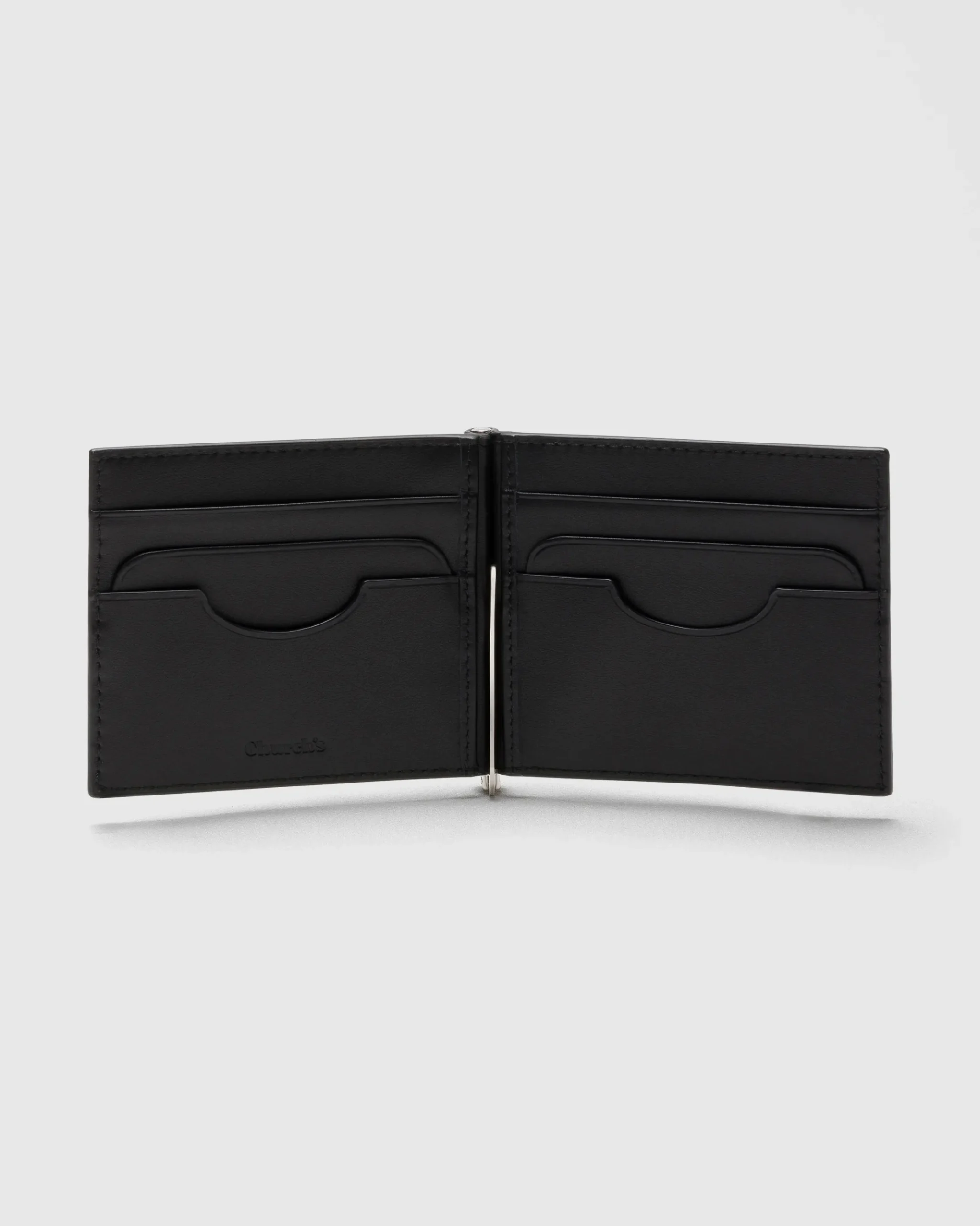 Card Holder - Soft Calfskin Money Clip Wallet