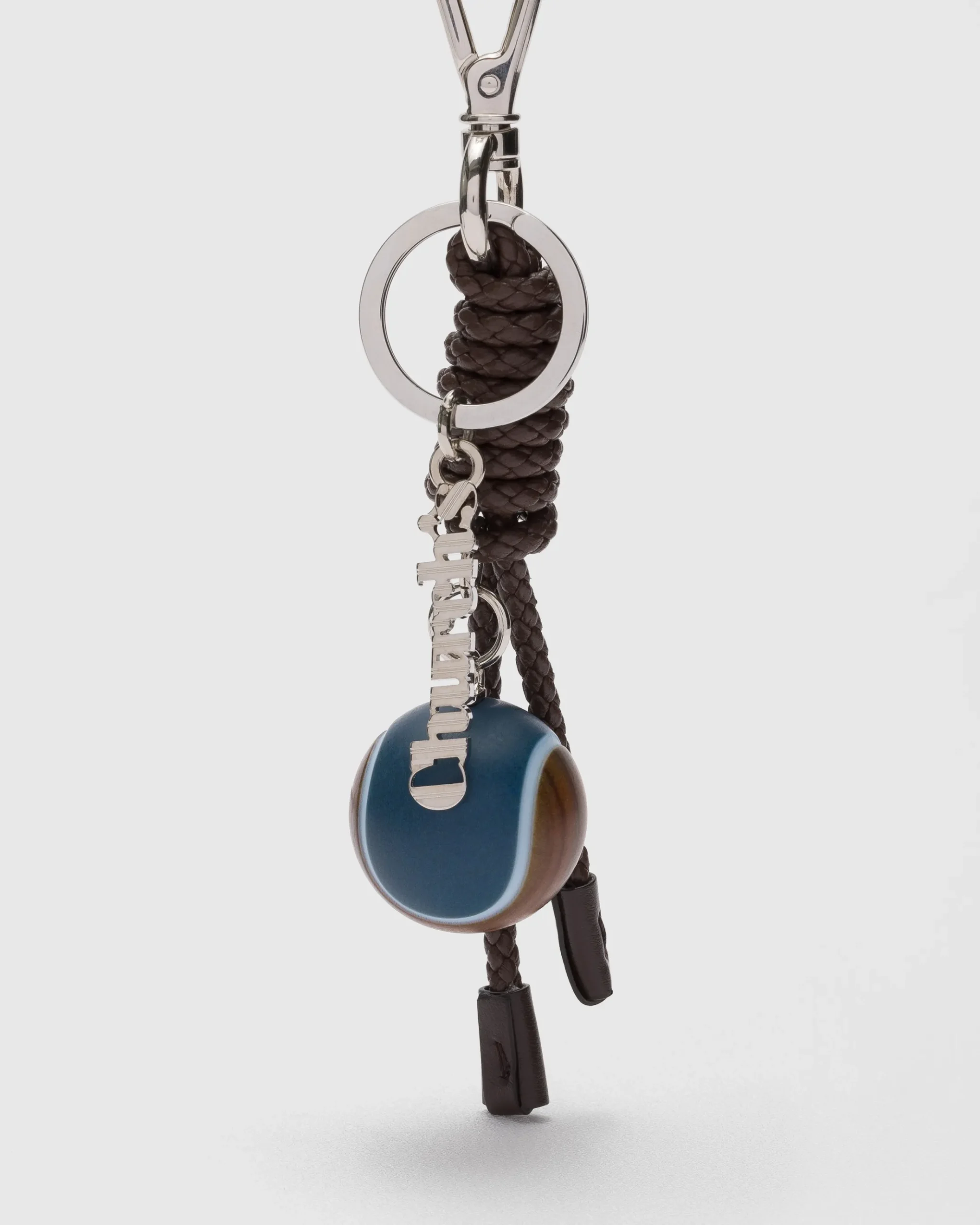 Charm - Tennis Charm in Nappa Leather and Resin