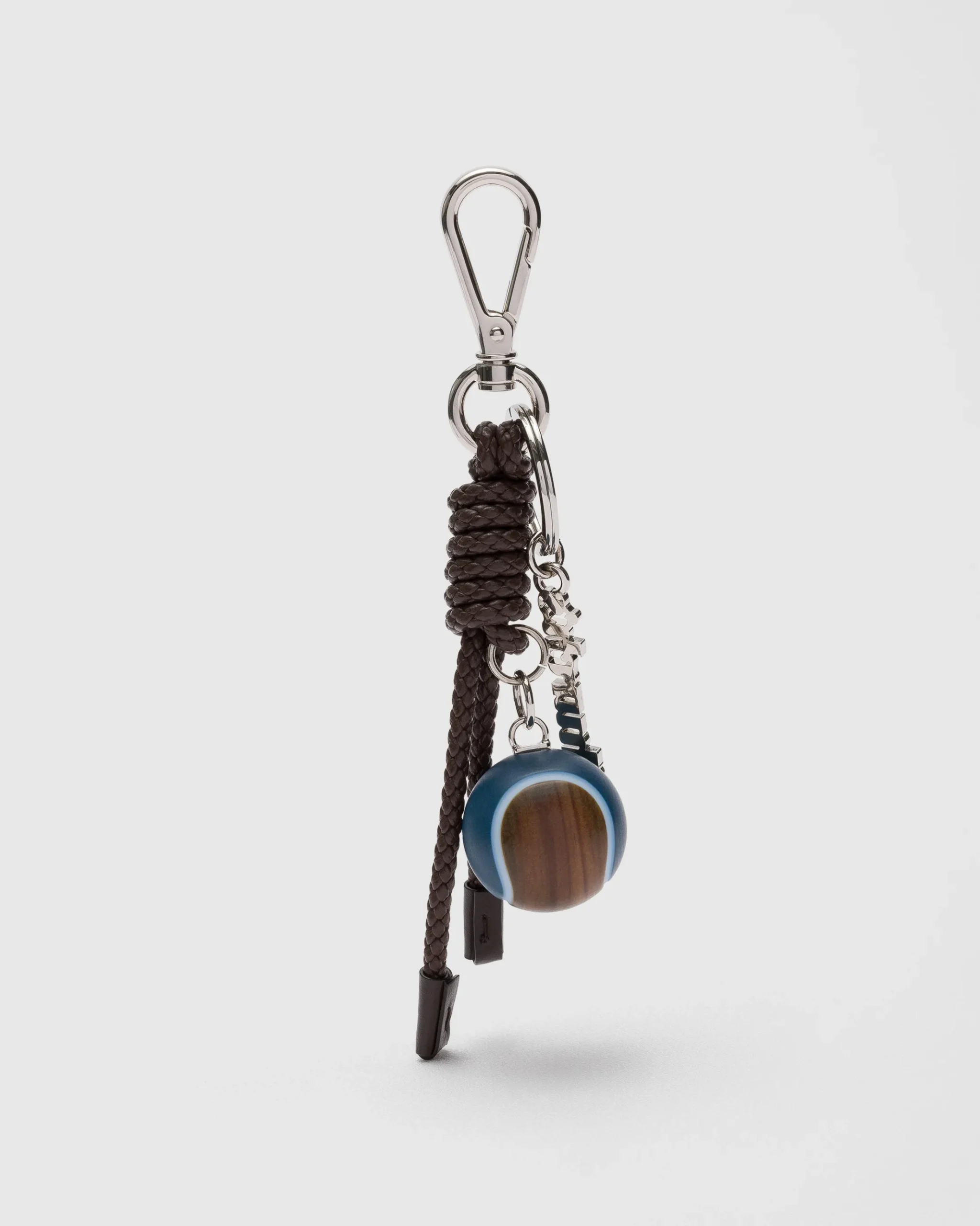 Charm - Tennis Charm in Nappa Leather and Resin