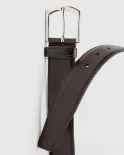 Classic Buckle Belt - Bleached calf buckle belt