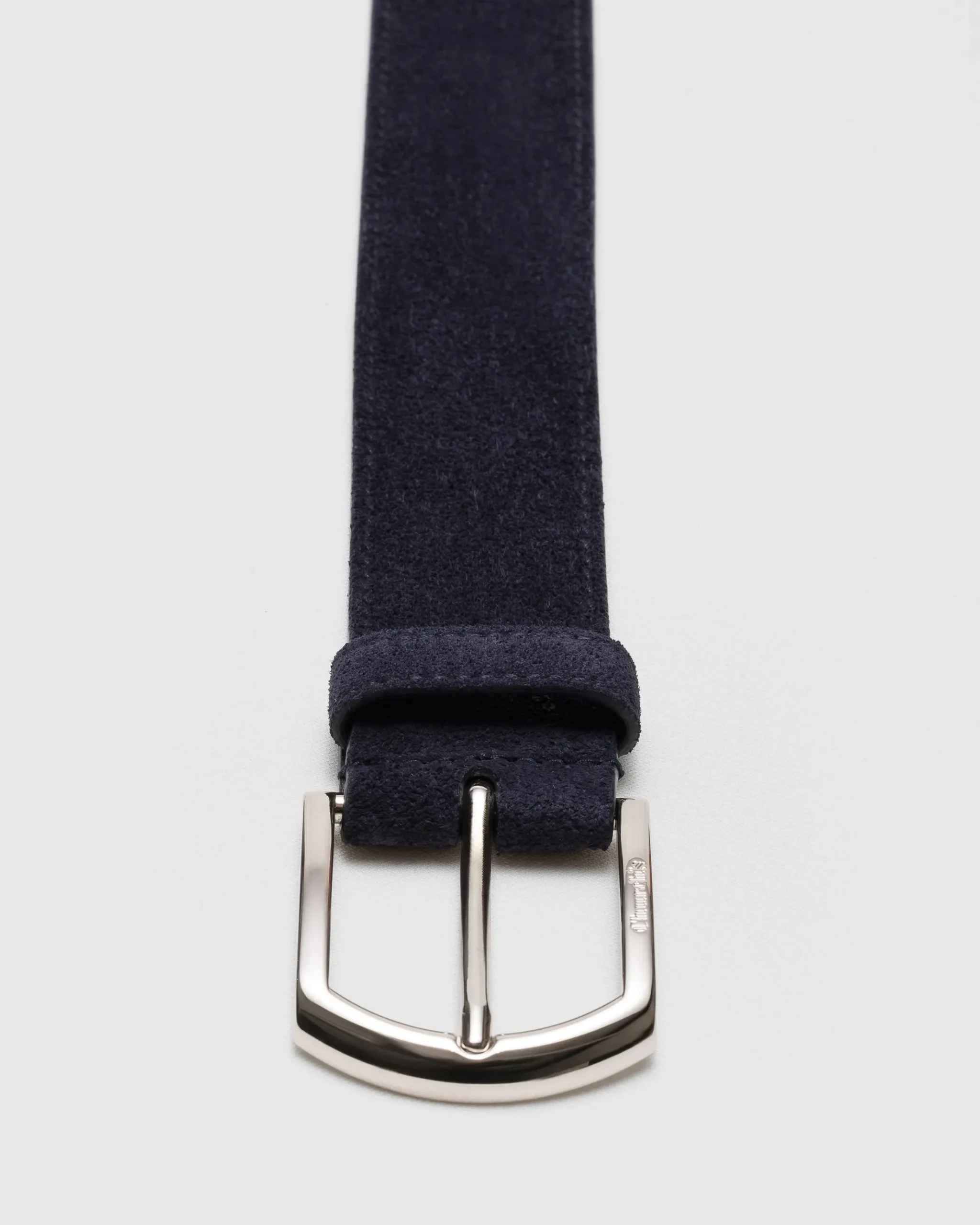 Classic Buckle Belt - Suede Belt