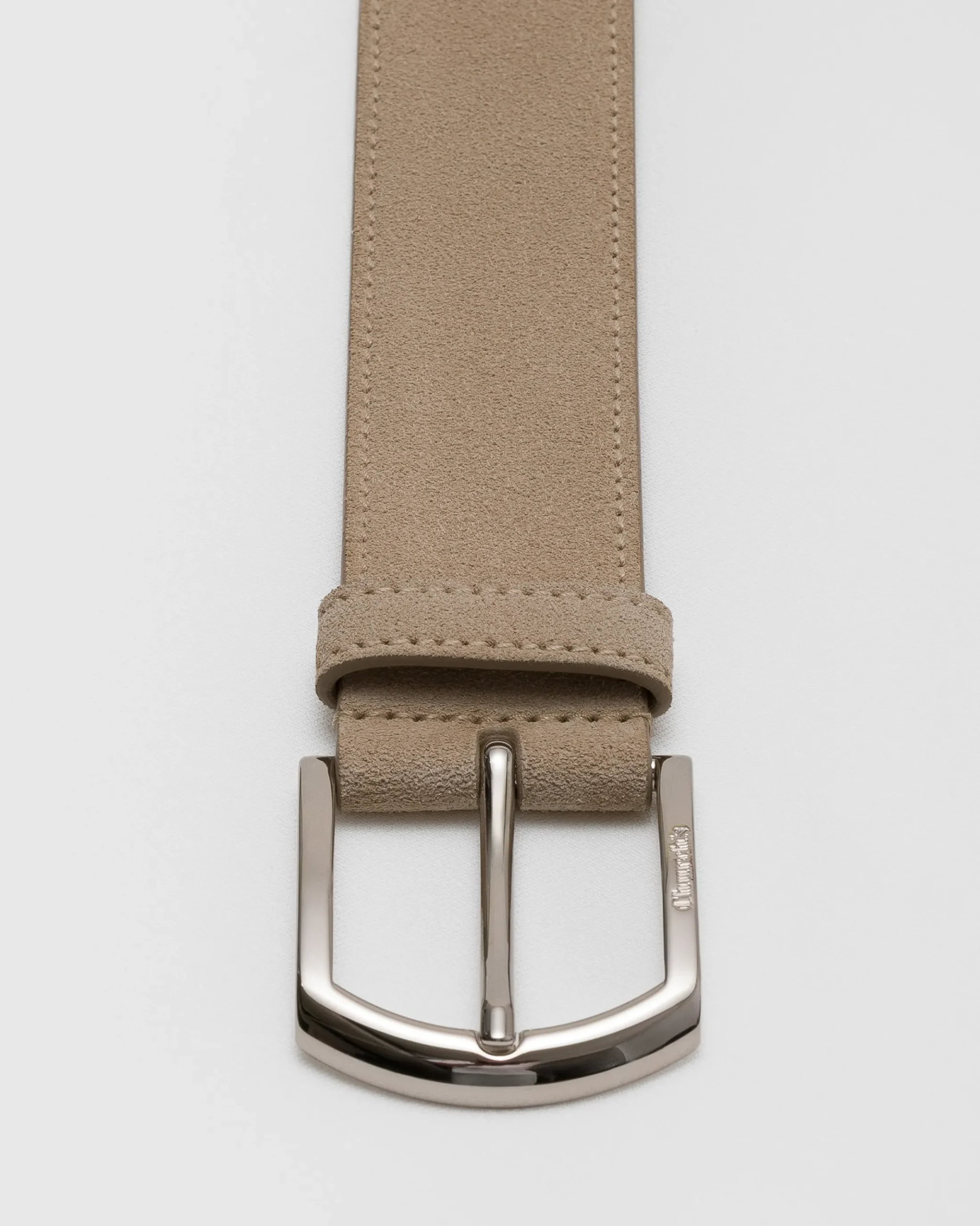 Classic Buckle Belt - Suede Belt