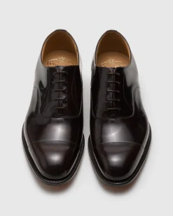 Consul - Polished Fumé Leather Oxford