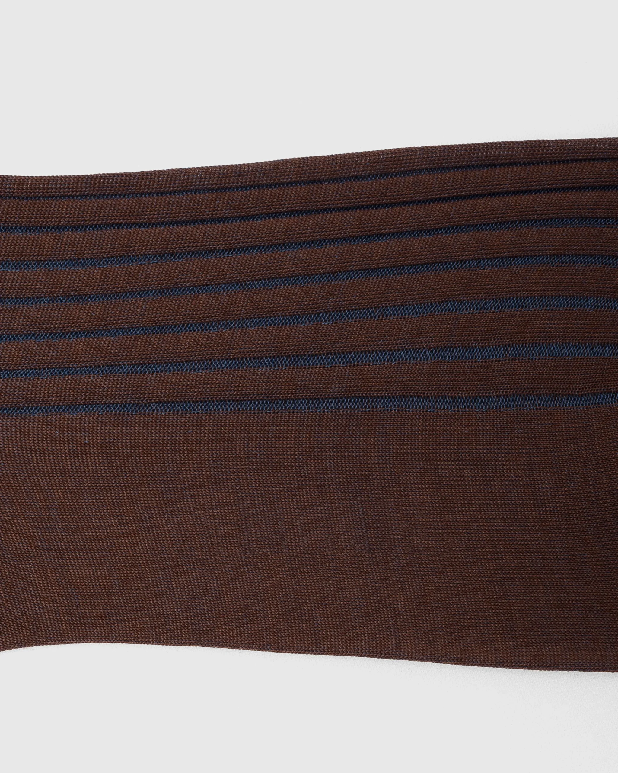 Contrast Ribbed Socks - Cotton Ribbed Short