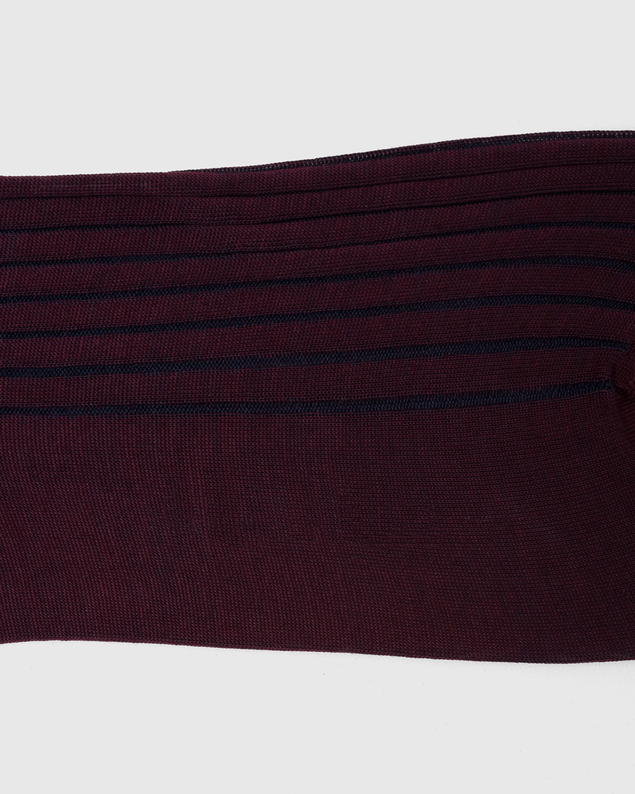 Contrast Ribbed Socks - Cotton Ribbed Short