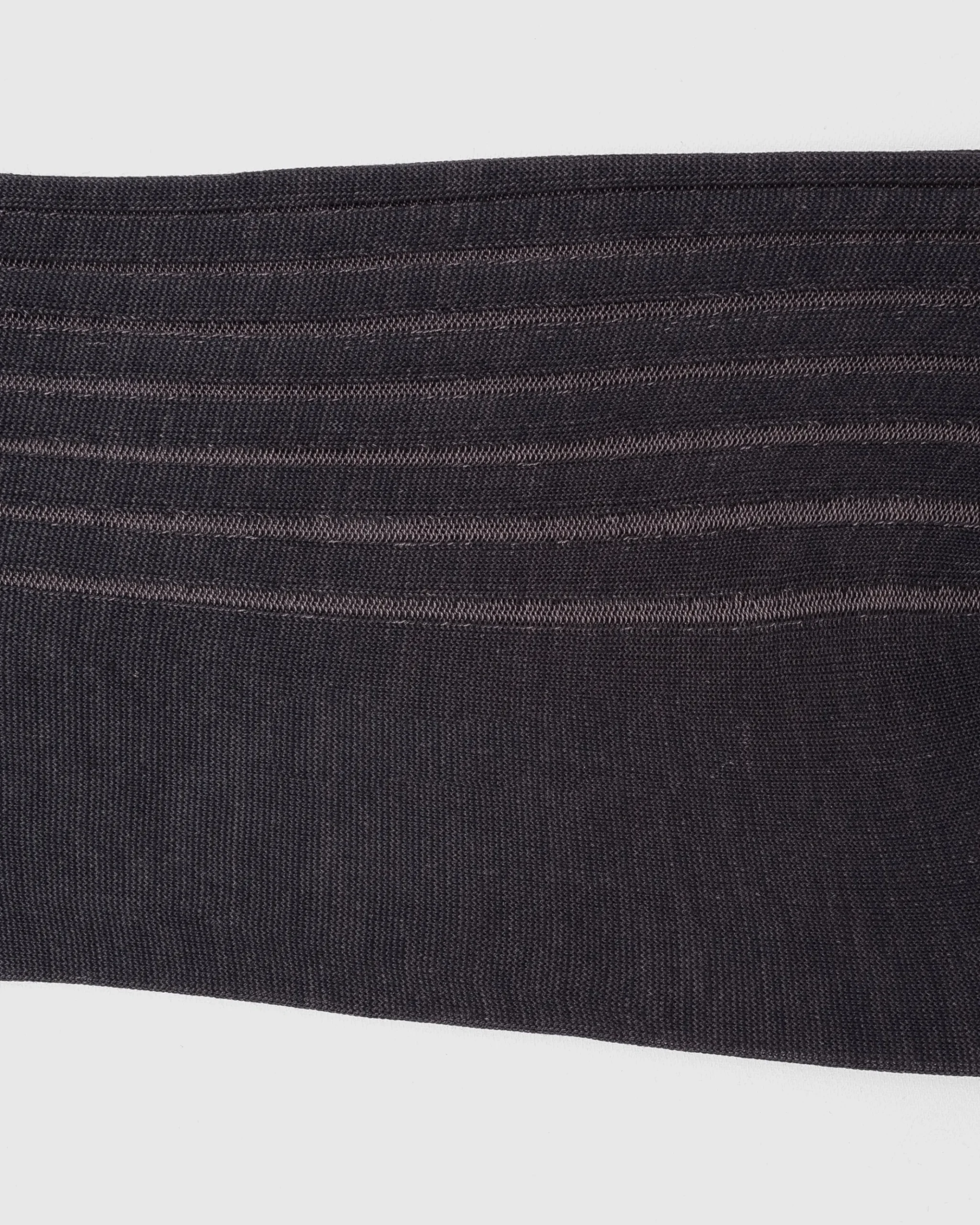 Contrast Ribbed Socks - Cotton Ribbed Short