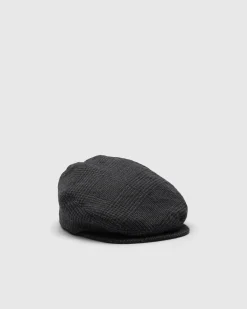 Driving cap - Prince of Wales Wool Driver Cap