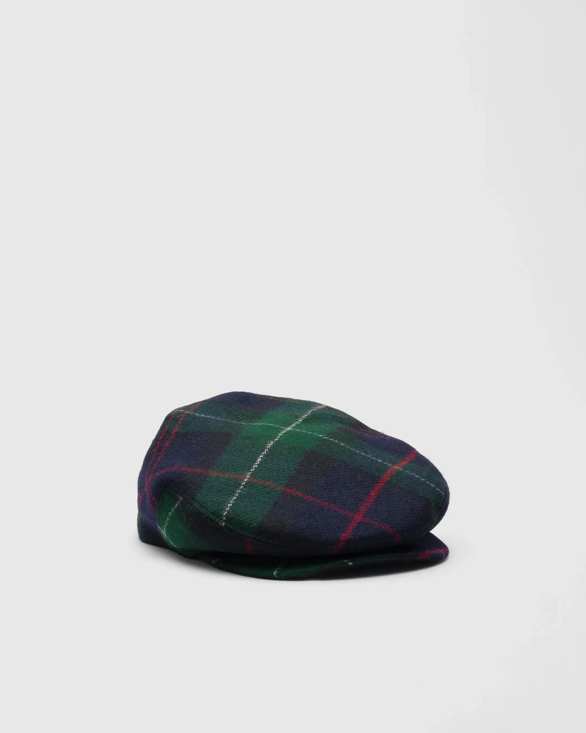 Driving cap - Shetland Wool Tartan Fabric Driver Cap