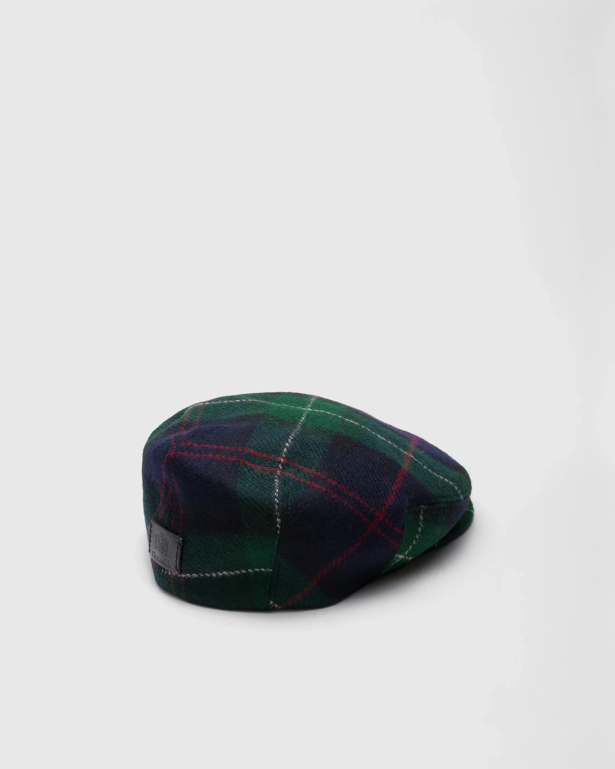 Driving cap - Shetland Wool Tartan Fabric Driver Cap