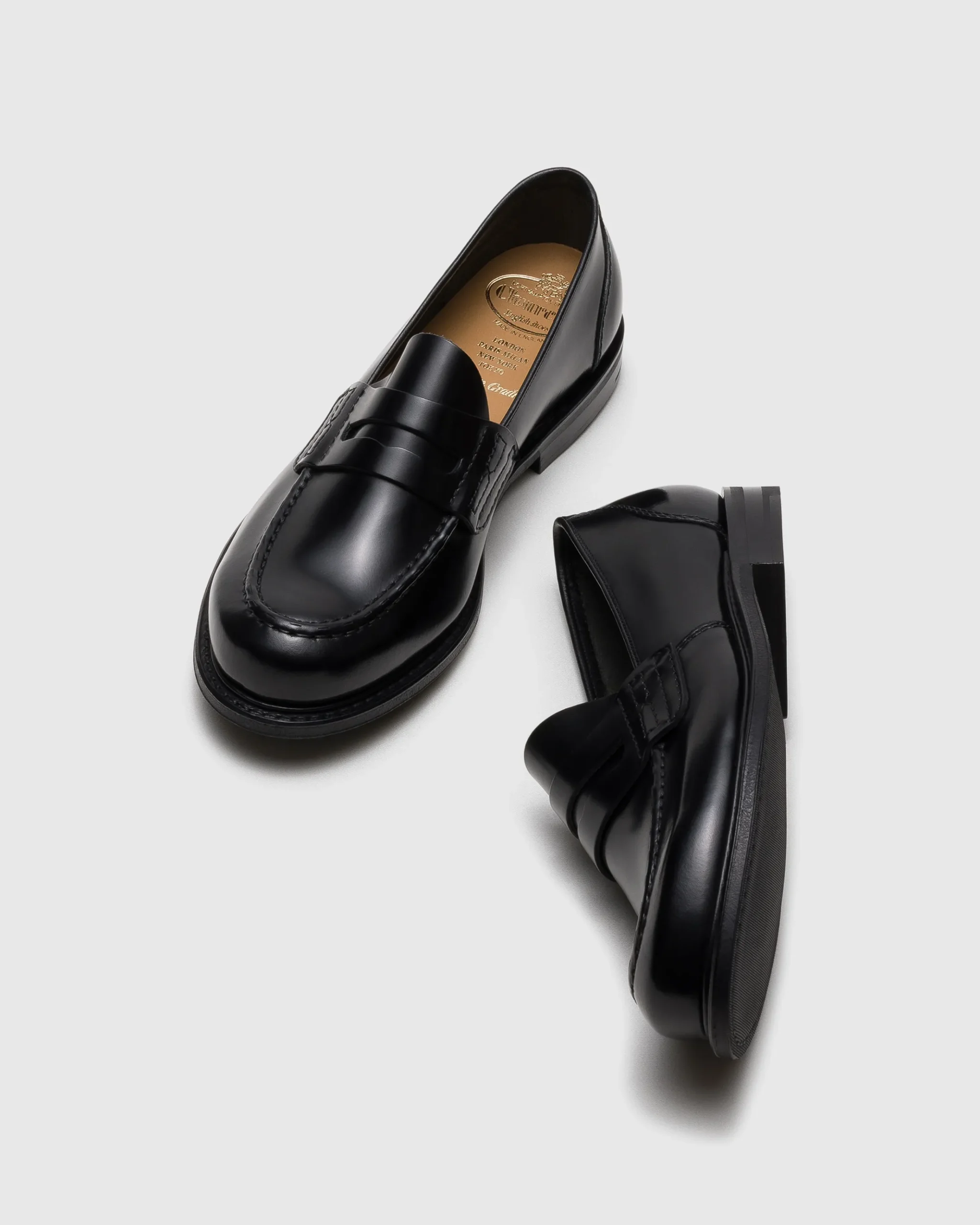 Farsley - Fumé Bookbinder Leather Loafer