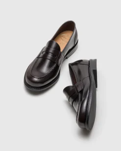 Farsley - Fumé Bookbinder Leather Loafer