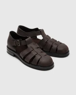 Fisherman Winter - Waxed Suede Sandal