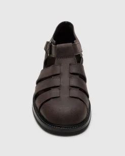 Fisherman Winter - Waxed Suede Sandal