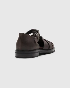 Fisherman Winter - Waxed Suede Sandal