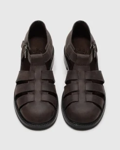 Fisherman Winter - Waxed Suede Sandal