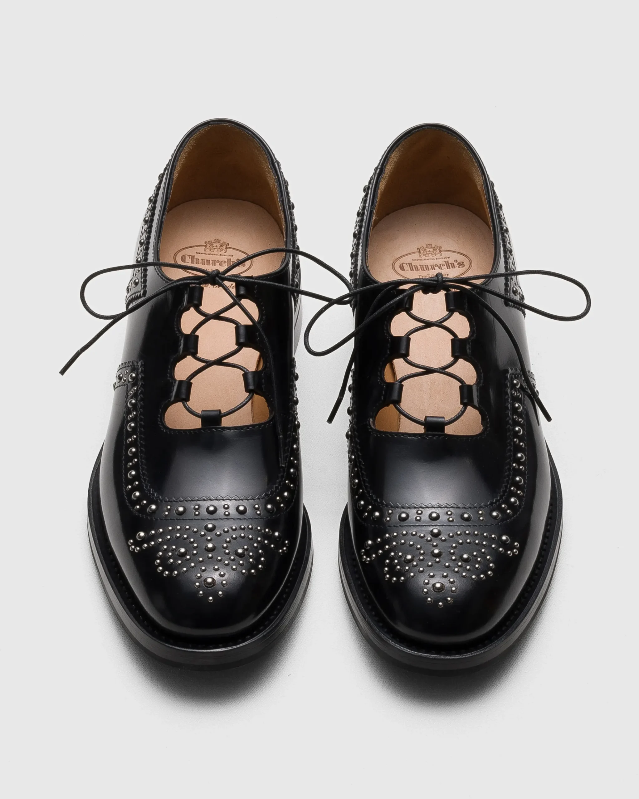 Ghillie Met. - Polished Binder Ghillies with Studs