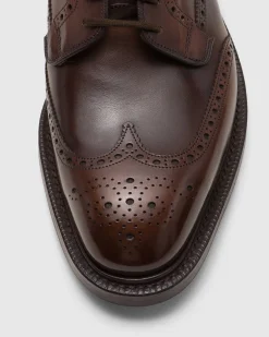 Grafton 173 - Bleached Calfskin Derby Brogue
