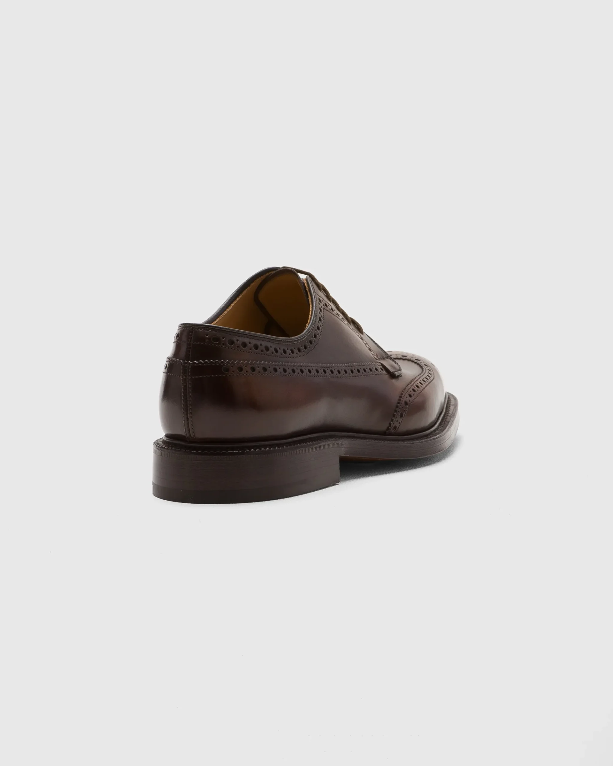Grafton 173 - Bleached Calfskin Derby Brogue