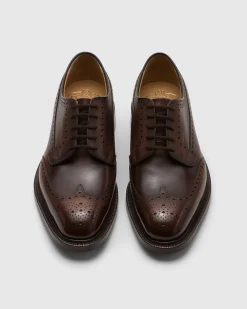 Grafton 173 - Bleached Calfskin Derby Brogue